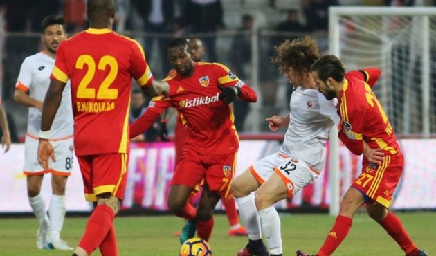 Kayserispor: 1 - Adanaspor: 1 Maç özeti burada
