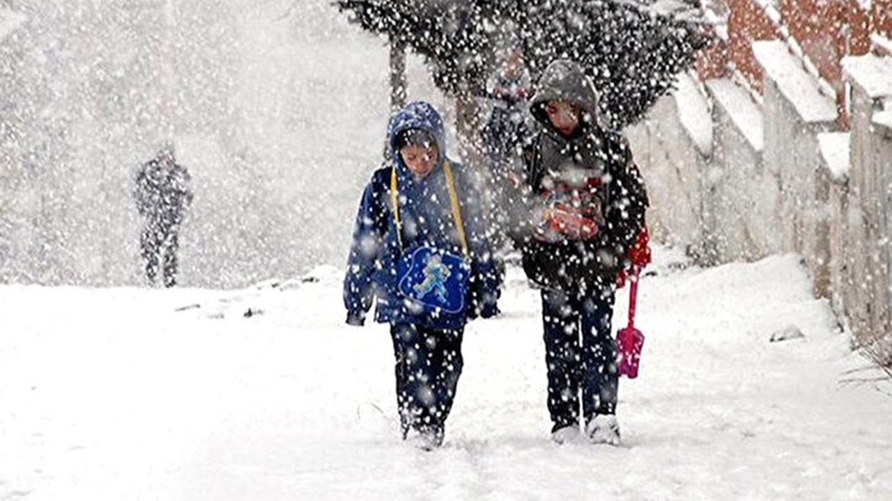 Eğitime kar engeli! 8 ilde yoğun yağış nedeniyle okullar tatil edildi