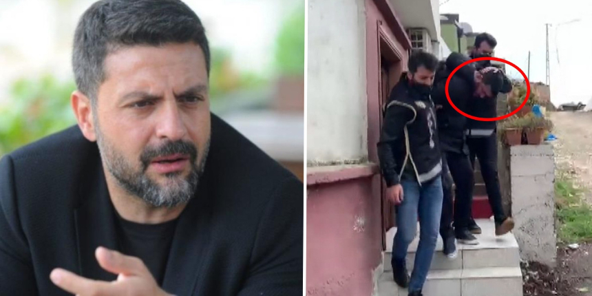 Mahmutyazıcıoğlu cinayetinin kilit isimlerinden Seccad Yeşil'in tutuklanma anı kamerada!
