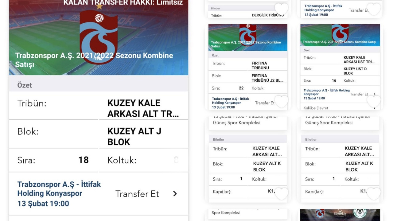 Trabzonspor-Konyaspor maç biletleri karaborsaya düştü... Bordo-Mavili kulüpten açıklama...