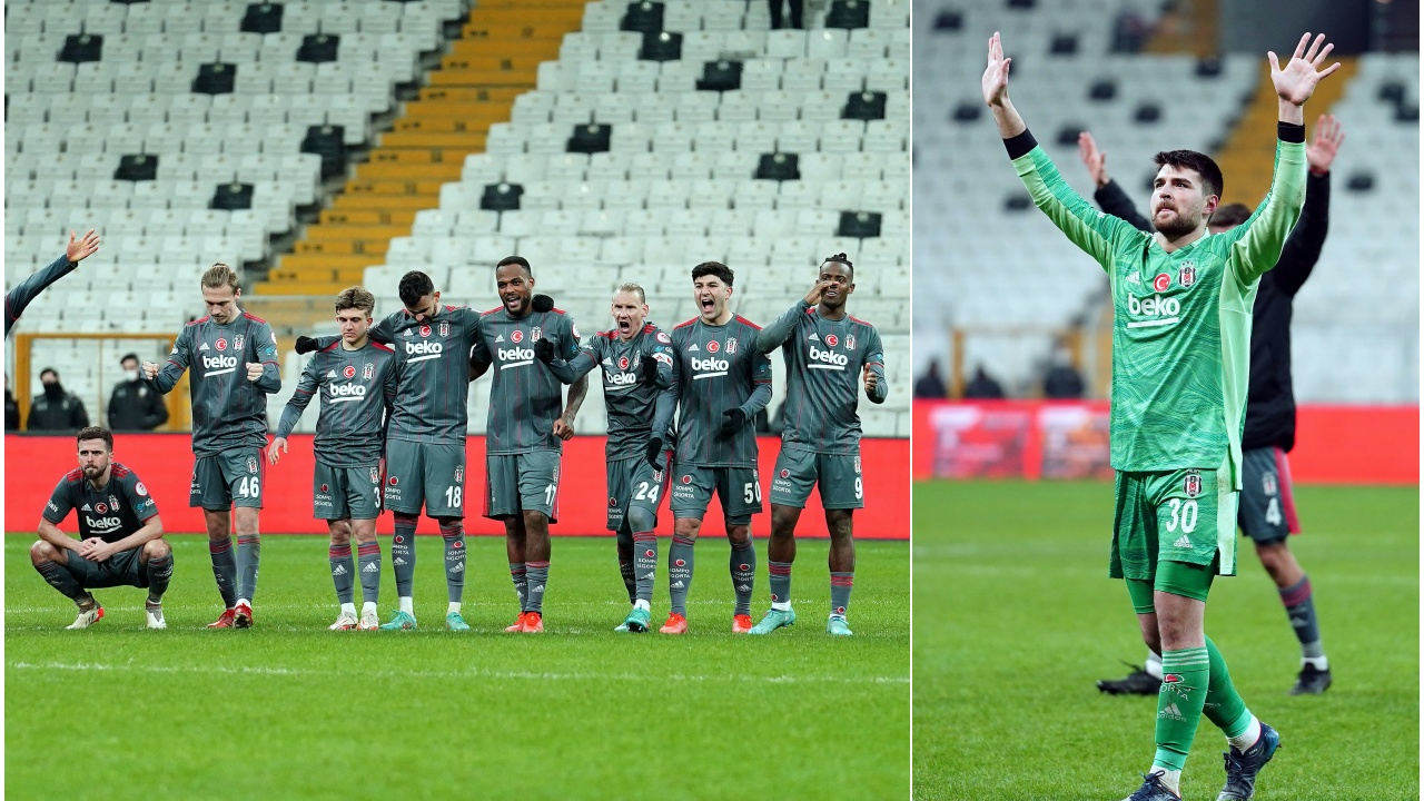Beşiktaş çeyrek finalde! Göztepe'yi penaltılarla eleyen Kartal, Kupa'da tur atladı