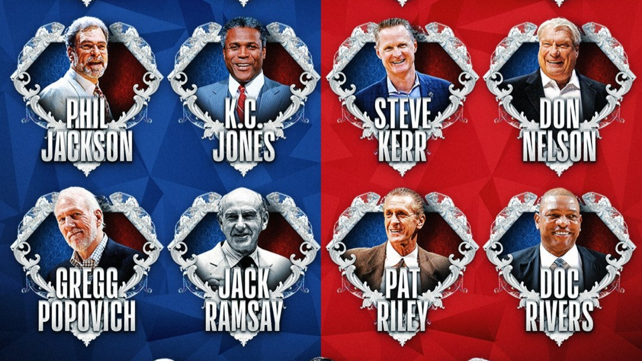 NBA tarihinin en iyi 15 koçu seçildi...