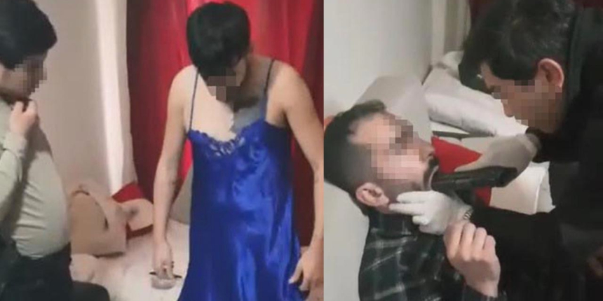 Bursa'da korkunç olay! Rehin aldıkları adamın ağzına silah sokup kadın elbisesi giydirdiler