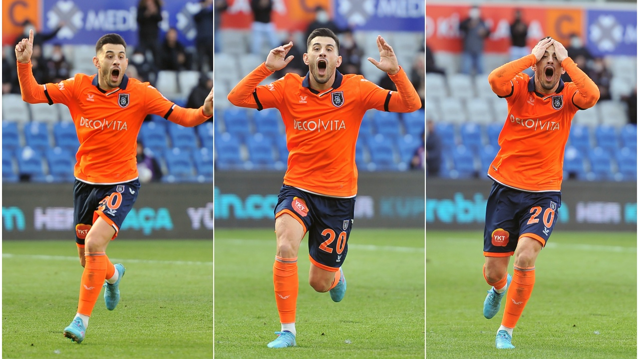 Medipol Başakşehir  yeni transferleriyle Gaziantep FK'yı 2-0 mağlup etti...