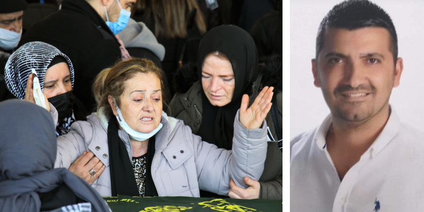 KKTC’de düzenlenen suikastta ölen Halil Falyalı’nın şoförü toprağa verildi