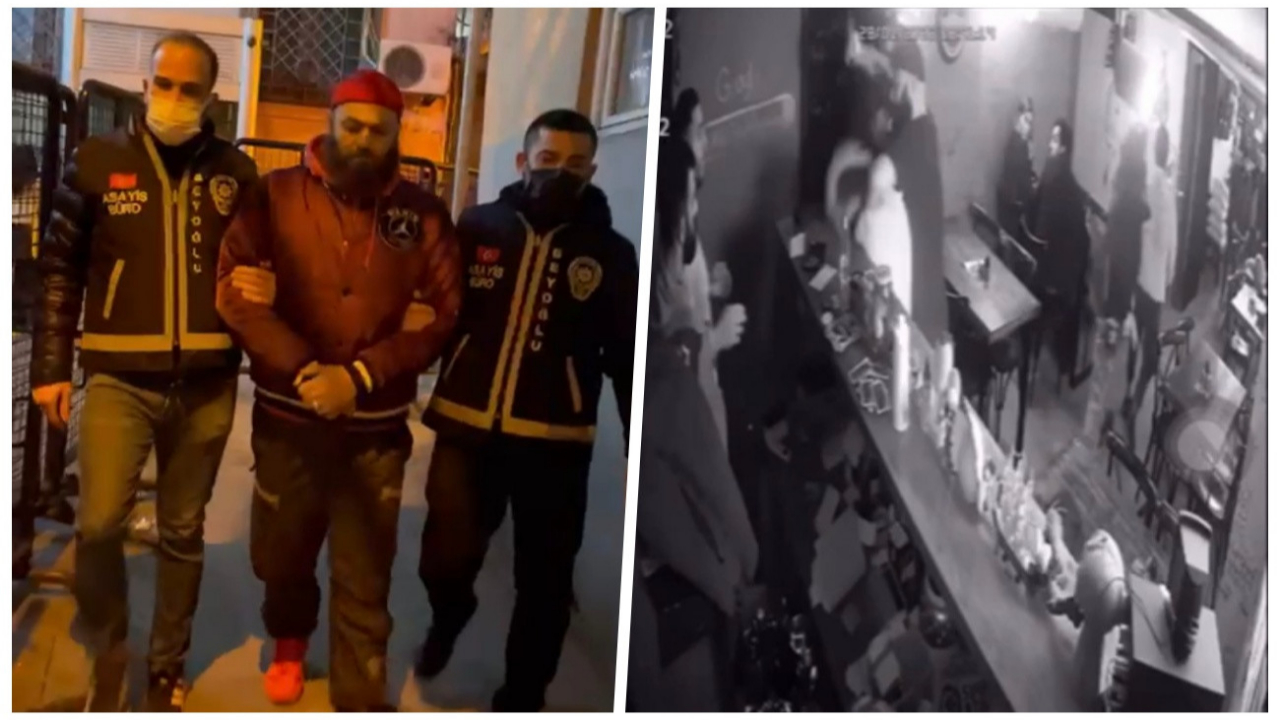 Kurtlar Vadisi oyuncusu Bahadır Ünlü eşinin işlettiği kafenin müşterisine bıçakla saldırdı