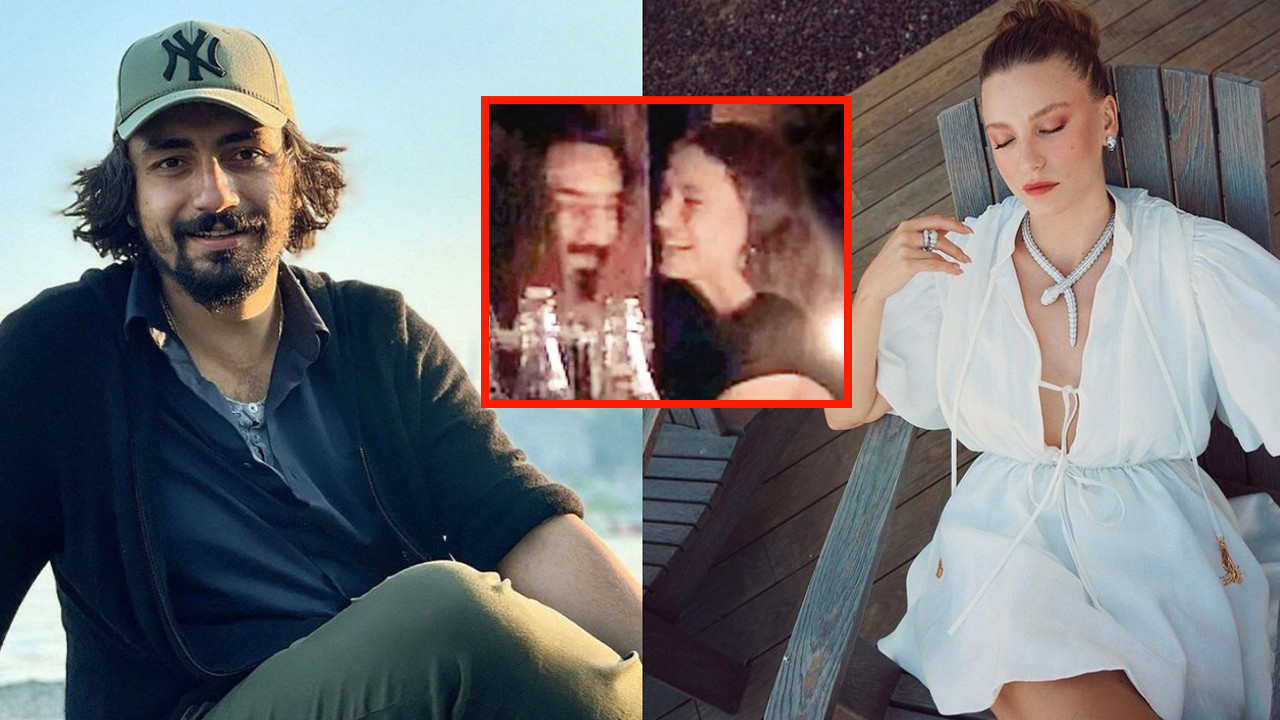 Serenay Sarıkaya - Umut Evirgen aşkı belgelendi! Sevgilisini öpücüklere boğdu