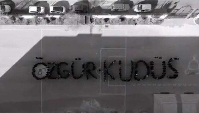 İmam hatiplilerden muhteşem 'Kudüs' kareografisi!
