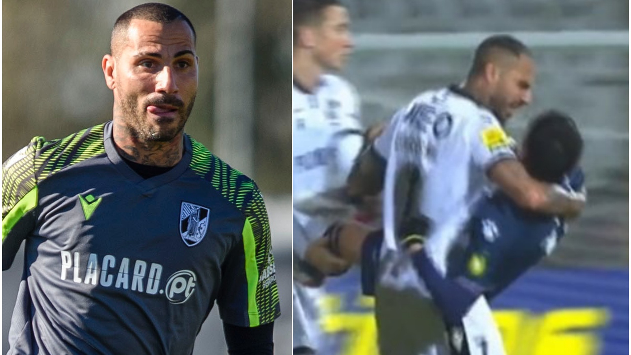 Quaresma'dan karizmatik tepki! Zaman geçirmek için yerde yatan rakibini kucağına aldı