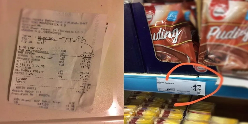 Etiketlerde KDV düzensizliği: Öncekinden zamlı fiyatlar