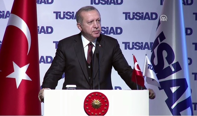 Cumhurbaşkanı Erdoğan'dan TÜSİAD toplantısında çok kritik mesajlar!