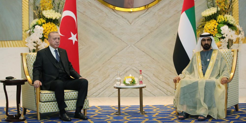 Cumhurbaşkanı Erdoğan, BAE Devlet Başkan Yardımcısı El Maktum’la görüştü