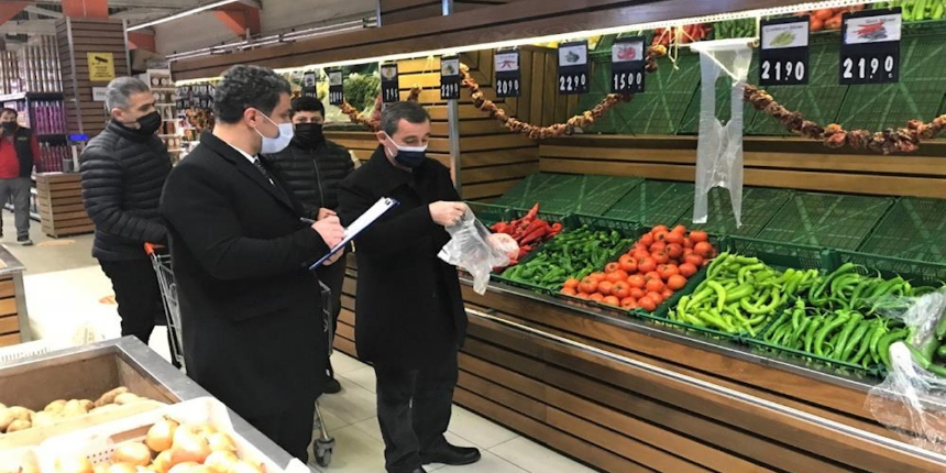 Erzincan'da marketlere KDV denetimi