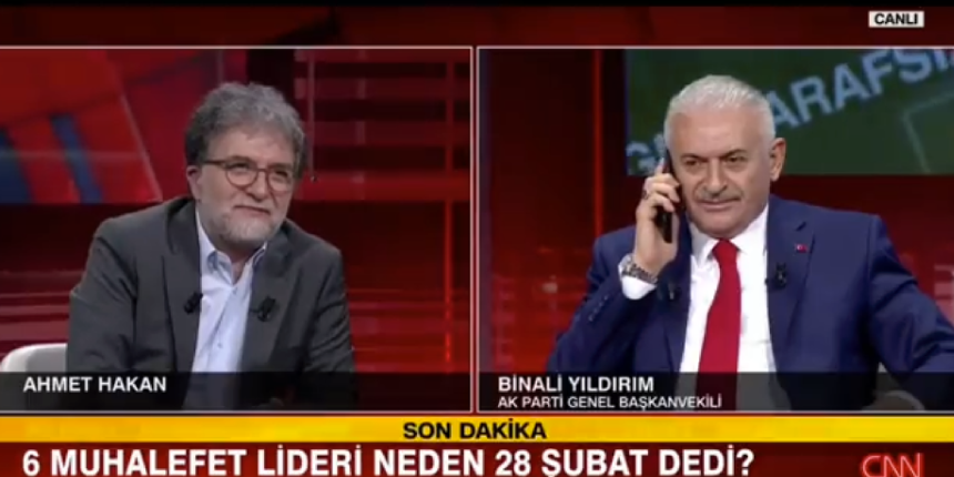 EPDK Başkanı Mustafa Yılmaz canlı yayında Binali Yıldırım'ı aradı!