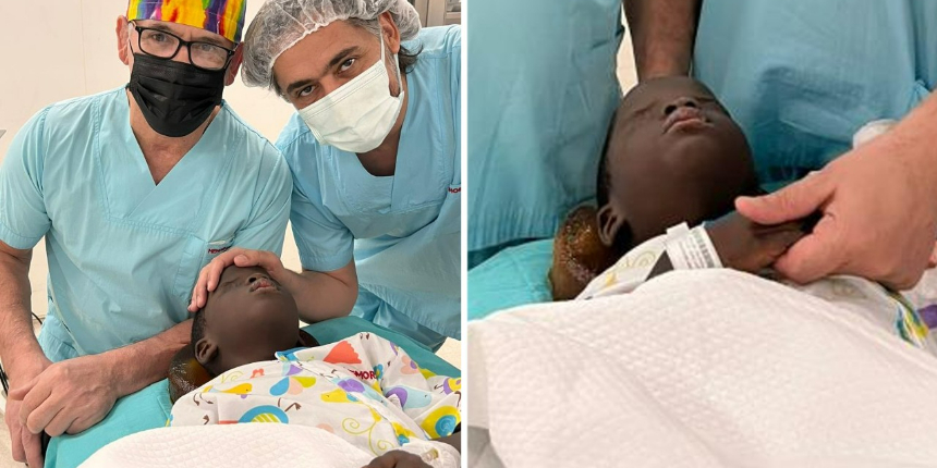 Üvey annesi tarafından asitle gözleri yakılan Afrikalı Eby’den kötü haber!