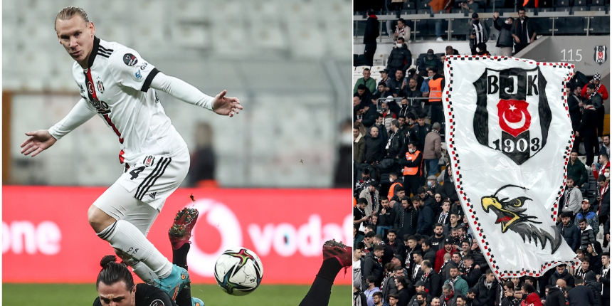 Beşiktaş galibiyet hasretini Altay maçıyla dindirdi... Tek gol; 3 puan, Vida...