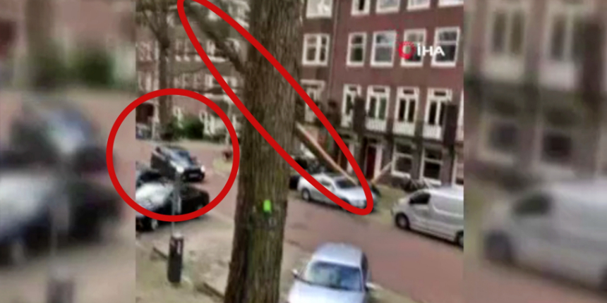 Hollanda'da kırmızı alarm verildi! Ölümden saniyelerle kurtuldular!