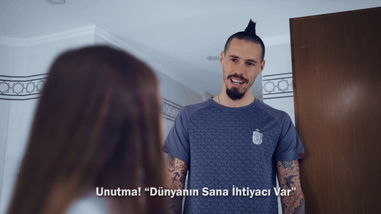 Marek Hamsik iklim değişikliğine dikkat çekmek amacıyla hazırlanan kısa filmde oynadı