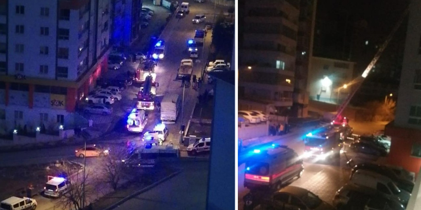 Başkent’te çıkan yangında dumandan etkilenen baba kız vefat etti
