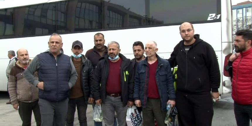 Yunanistan'da yangın çıkan feribottaki vatandaşlar İstanbul'a getirildi