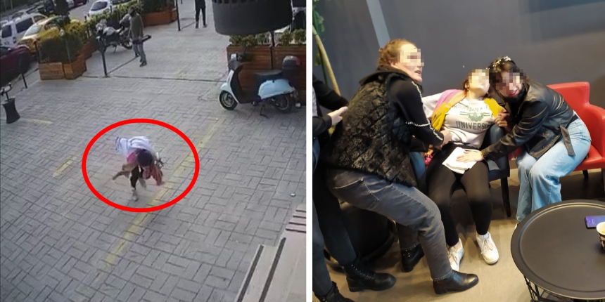 Cinnet getiren polis memuru boşandığı eşini öldürmüştü! Kamera görüntüleri ortaya çıktı...
