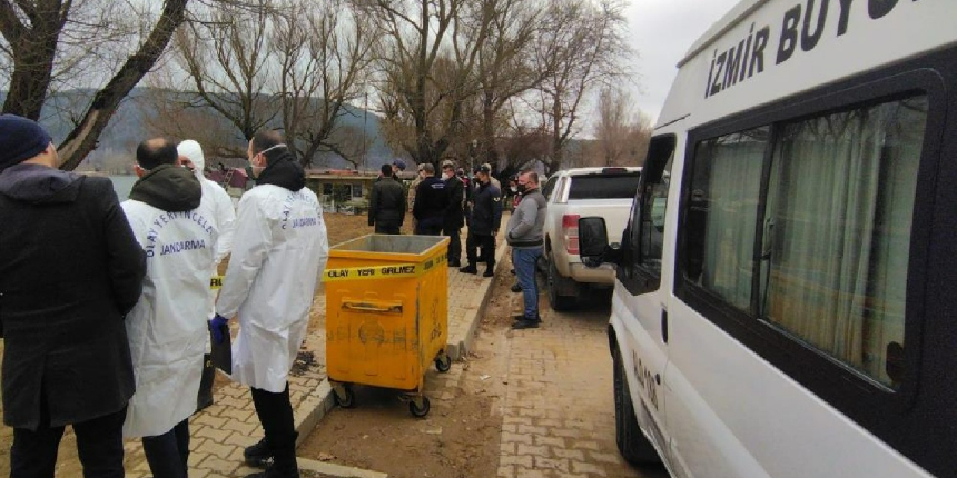 Göle piknik yapmaya giden vatandaşlar kadın cesedi buldu