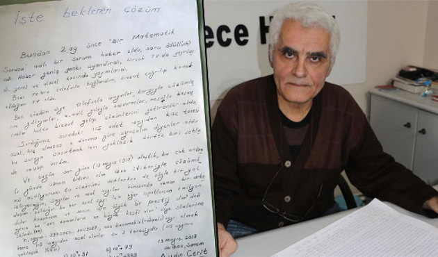 Bilene tüm mal varlığını verecekti... O soruyu çözen çıkmadı!