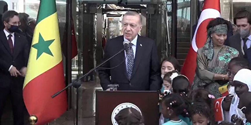 Erdoğan Senegal'de konuştu: Afrika ülkeleriyle bağlarımız güçleniyor