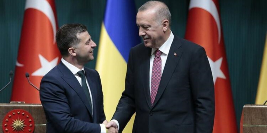 Cumhurbaşkanı Erdoğan Ukrayna Başbakanı Zelensky ile görüştü! Gündem: Rusya'nın iki bölgeyi tanıması!