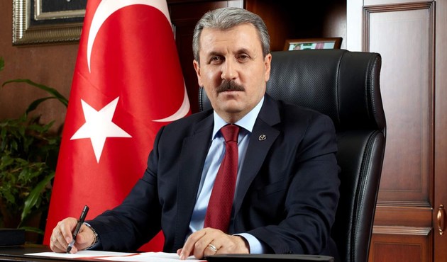 BBP Genel Başkanı Destici'den, Cumhurbaşkanı Erdoğan'a tebrik...