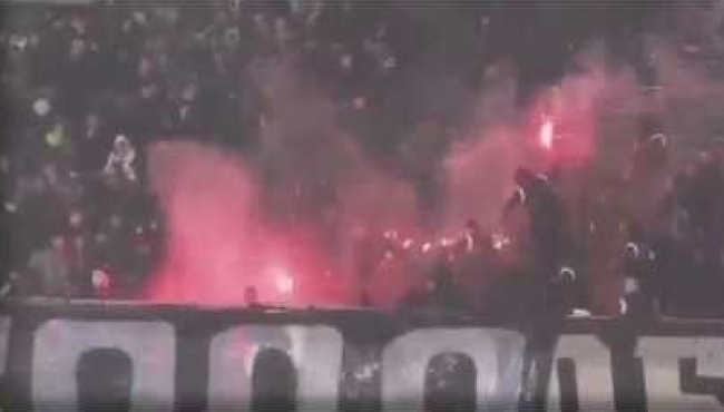 Belgrad derbisinde kan aktı!