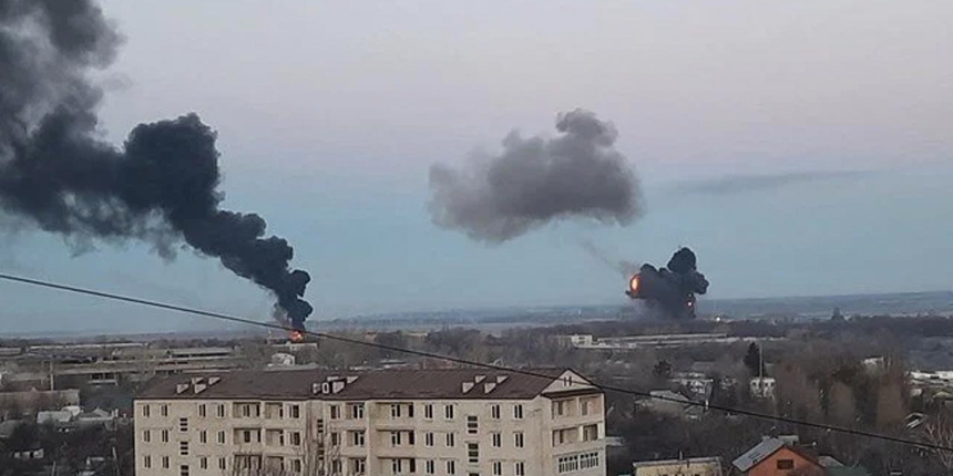 Ukrayna resmen duyurdu: Rusya, Belarus ve Kırım'dan saldırı başlattı