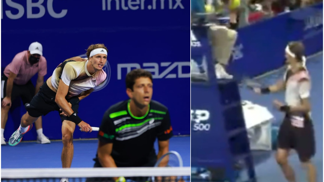 Alexander Zverev, Acapulco'da sinir krizi geçirdi! Hakeme raketiyle saldırdı, küfürler yağdırdı!