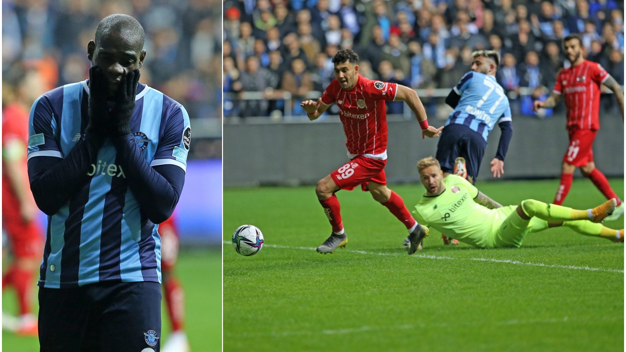 Adana Demirspor - Antalyaspor... Akdeniz derbisinde dünyalar kaçtı, gol sesi çıkmadı