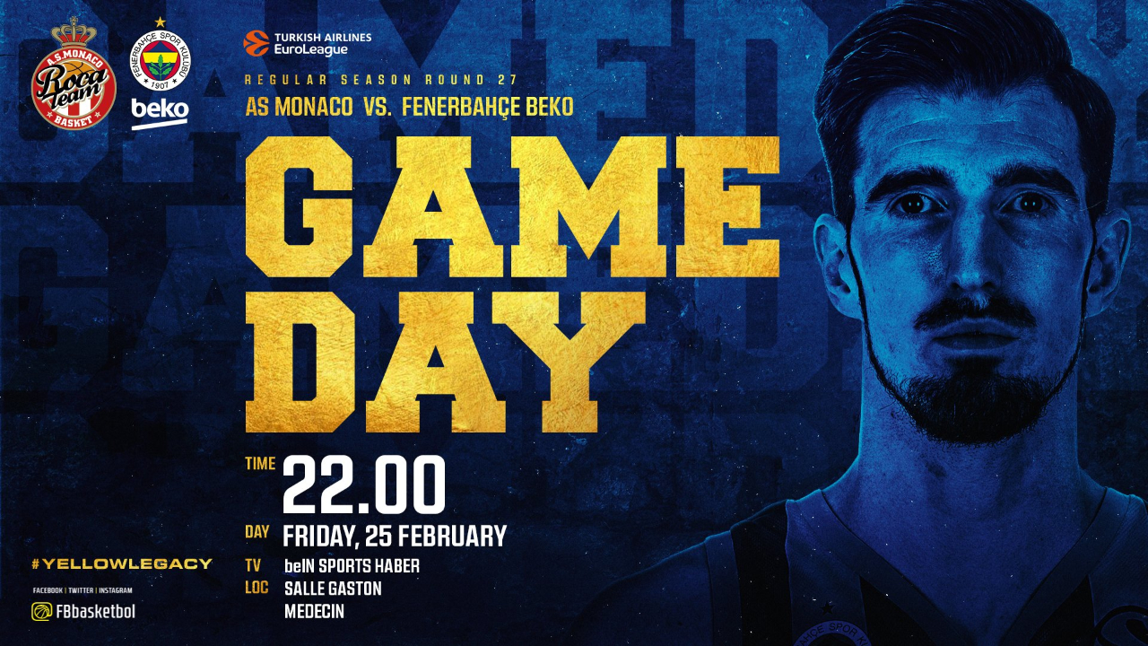 Fenerbahçe Beko, Monaco deplasmanında... Nando De Colo geri döndü!
