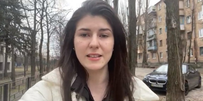 Gazeteci Gülsüm Khalilova, Ukrayna'dan gözyaşları içinde aktardı: Belki bu son yayınım olur!