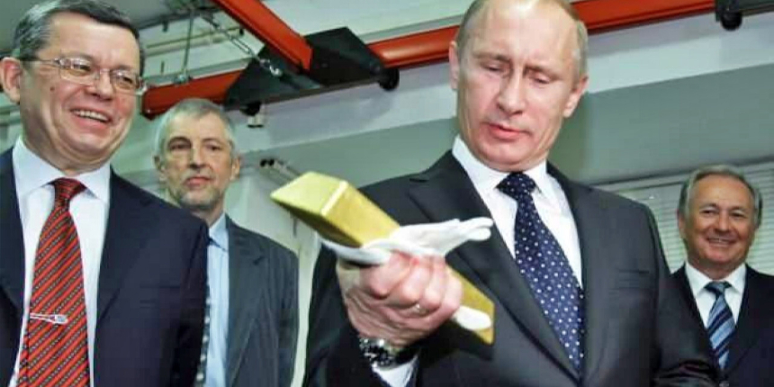 Putin, ekonomik yaptırımlara karşı çok önceden önlem almış: Stokladığı altın ve döviz miktarı dudak uçuklattı!...