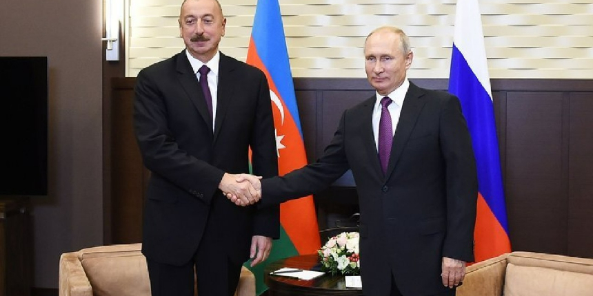 Putin ve Aliyev, Ukrayna'daki gelişmeleri görüştü