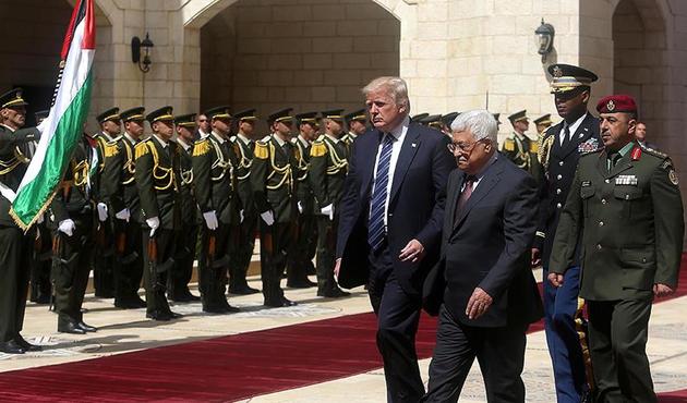 Trump Filistin'de! Ziyaret "Hamas" açıklaması gölgesinde gerçekleşiyor...