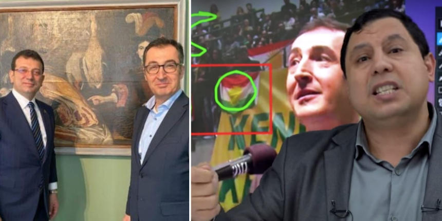 Mısırlı gazeteci, İmamoğlu ile görüşen Türkiye düşmanı Cem Özdemir'in skandal videosunu paylaştı!