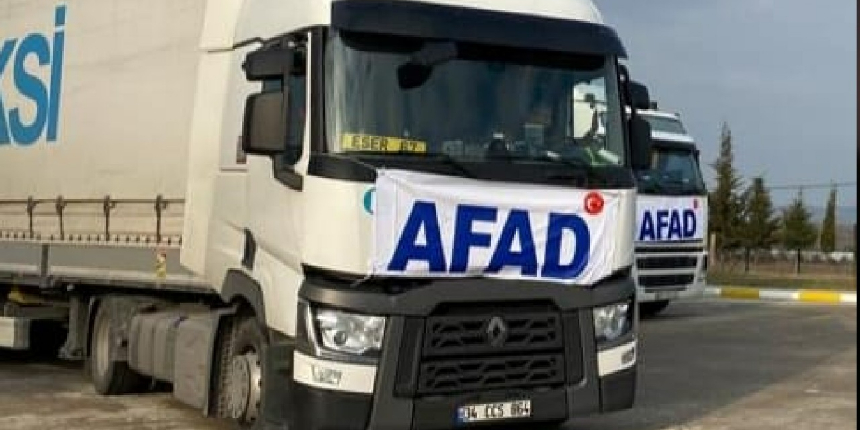 AFAD'ın insani yardım çalışmalarını yürüten öncü ekibi Ukrayna'ya ulaştı