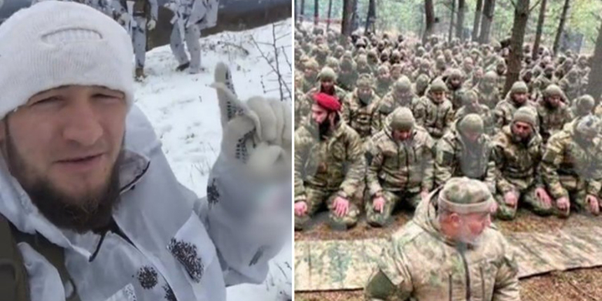 Kadirov karşıtı Çeçenler, Ukrayna ordusu saflarında Rusya'ya karşı savaşıyor!