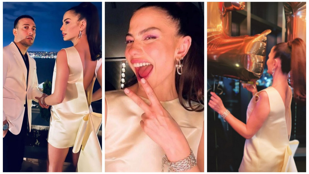 Demet Özdemir'in olay elbisesinin fiyatı dudak uçuklattı! İşte kombini için ödediği ücret
