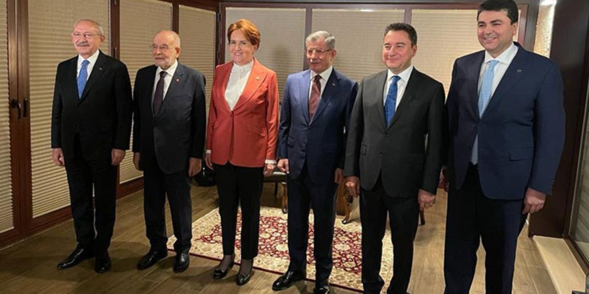 6 muhalefet lideri bugün bir araya geliyor