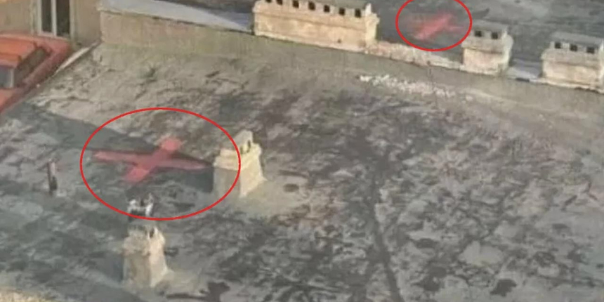 Kiev'de insanlar panikte: Binaların çatılarına 'kımızı haç' çiziyorlar