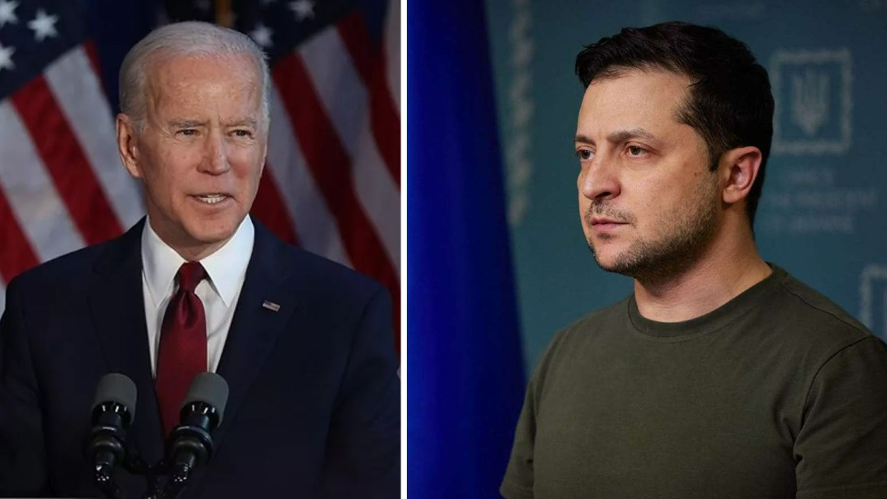 Biden ve Zelenskiy telefonda görüştü!
