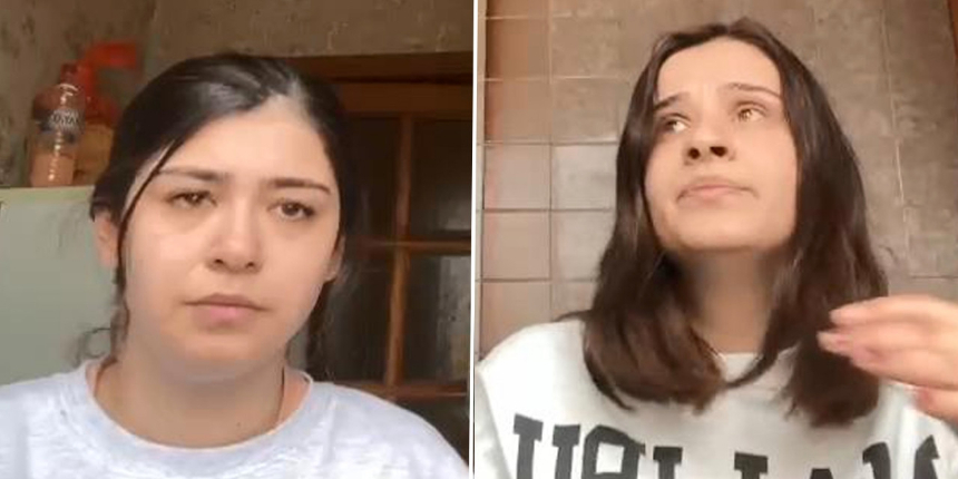 Harkov'da mahsur kalan Türk öğrenciler gözyaşlarıyla dehşeti anlattı: Karşımızda füzeler düşüyor, belki son videomuz olur!