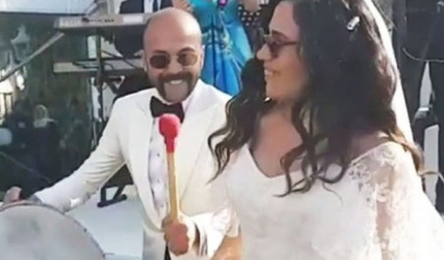 Magazin gündeminde bu nikah var! Gece boyunca çılgınca eğlendiler...