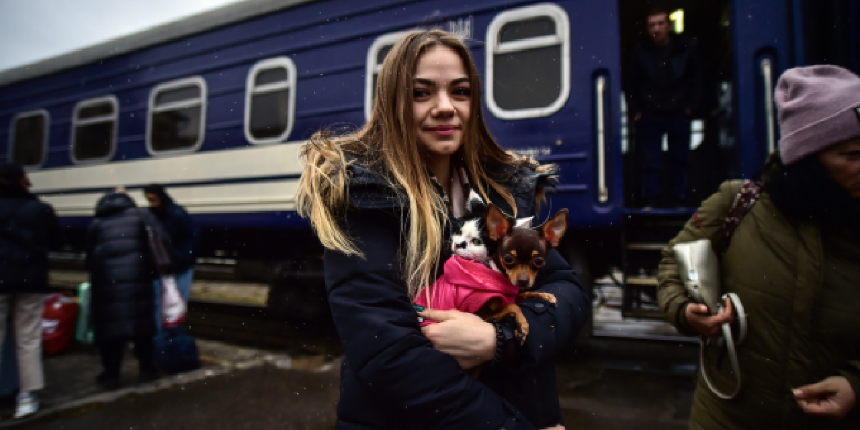 Türk vatandaşlarını taşıyan tahliye treni Çernihiv’e ulaştı!