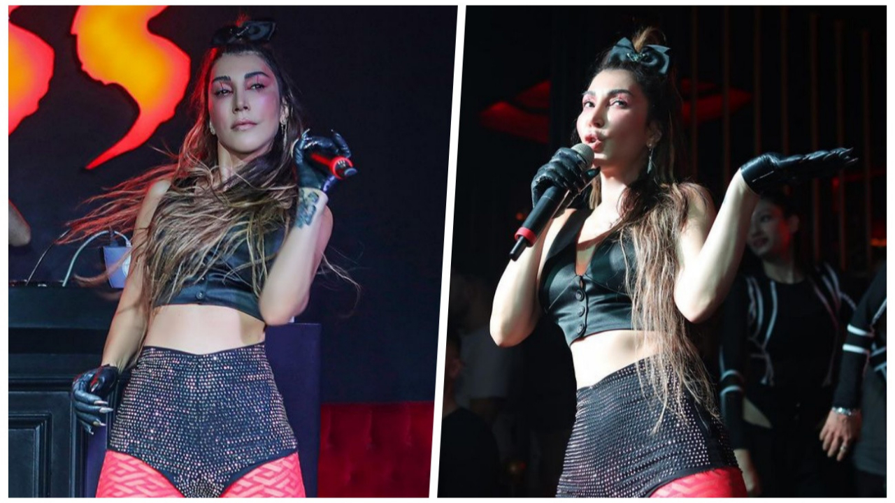 Talihsizlikler peşini bırakmıyor... Hande Yener'in bacağı yandı